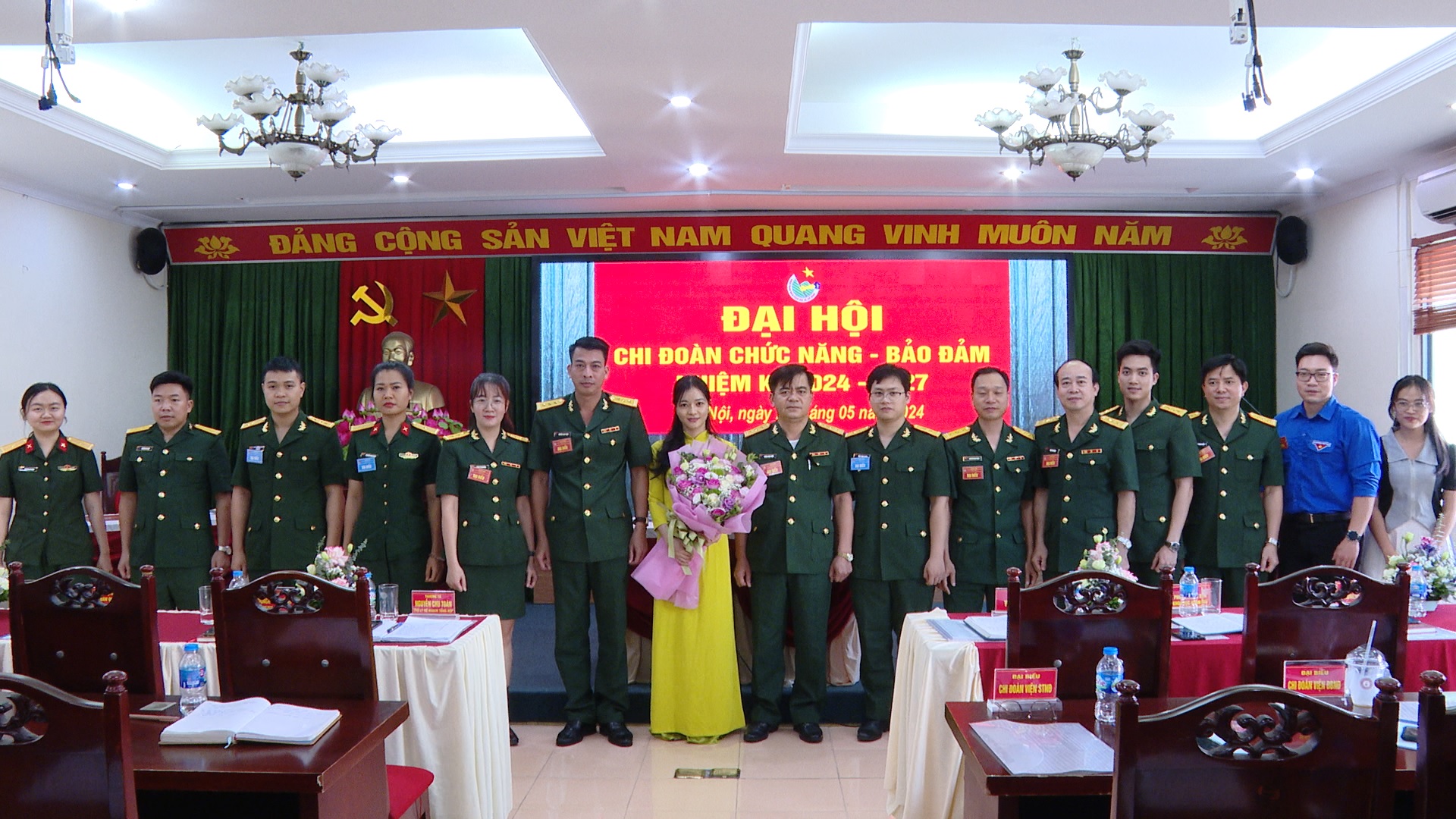 Đại hội Chi đoàn trực thuộc Đoàn cơ sở Cơ sở chính nhiệm kỳ 2024 - 2027